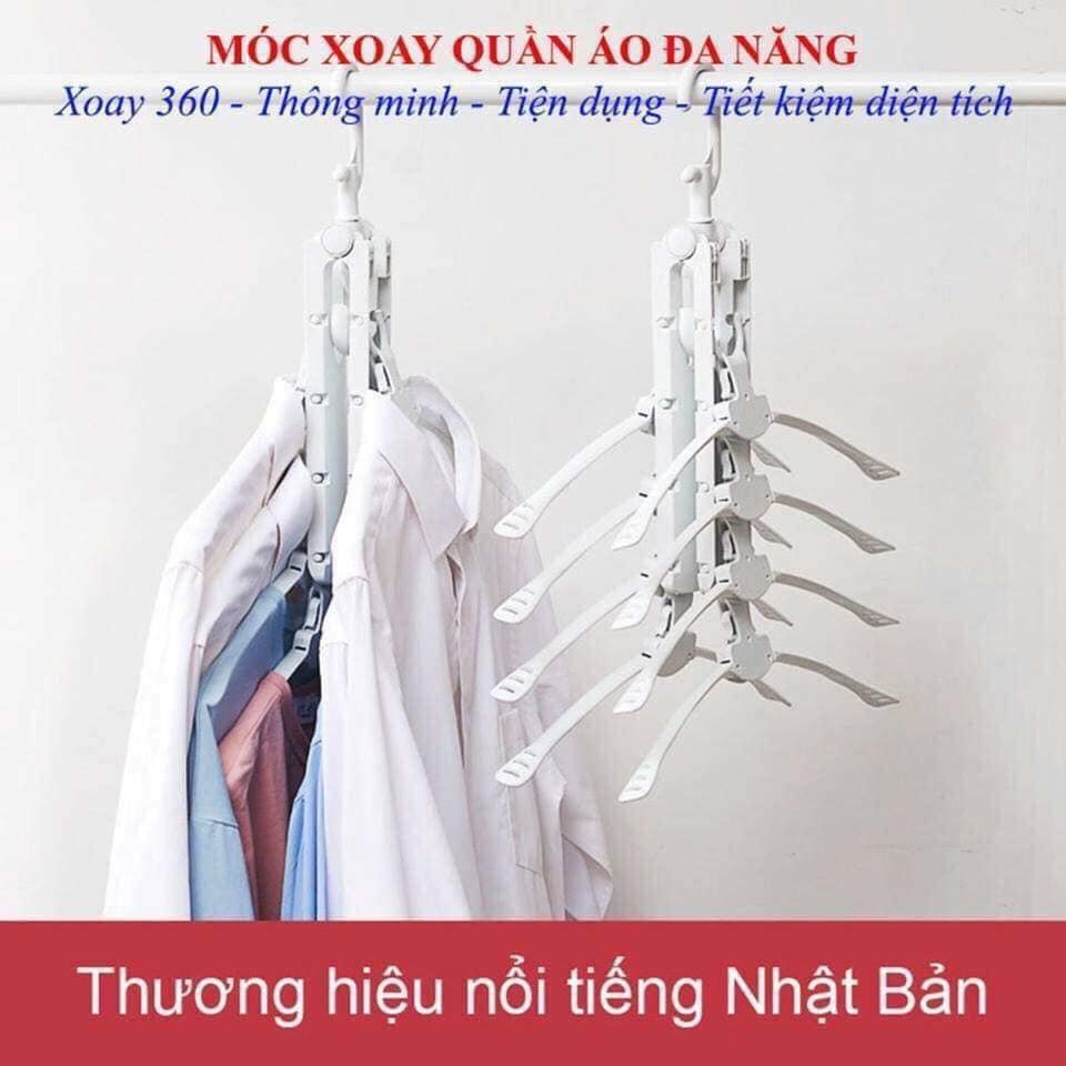 ⛔ FLASHSALE ⛔ Móc quần áo xương cá đa năng