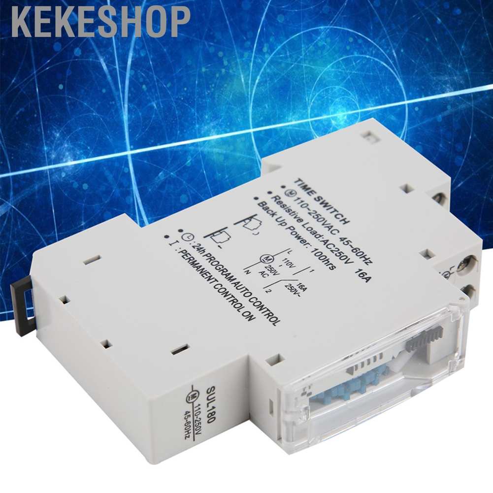Kekeshop 24‑Hour Time Switch High Accuracy Automatic Timer with Indicator Light | BigBuy360 - bigbuy360.vn