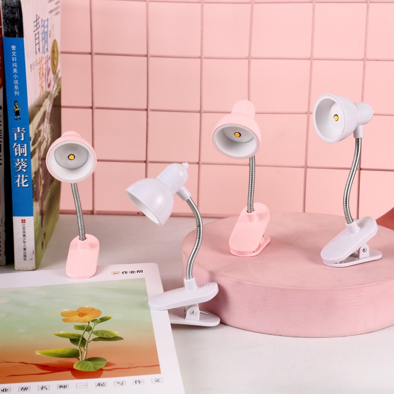 Đèn Ngủ Mini Dễ Thương Kẹp Bàn Bảo Vệ Mắt Chất Lượng Cao