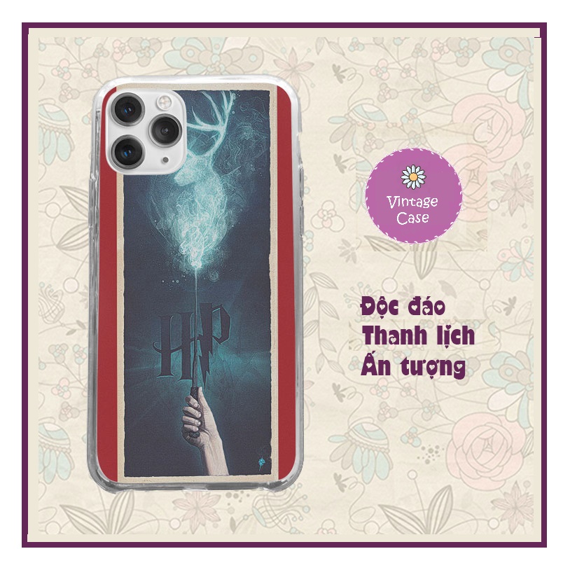 Ốp Lưng Harry Potter chiếc đũa phù thủy vs thần hộ mệnh Iphone 5 đến Xs/Xs Max/11/11 Promax/12/12 Promax CHU6HP21015