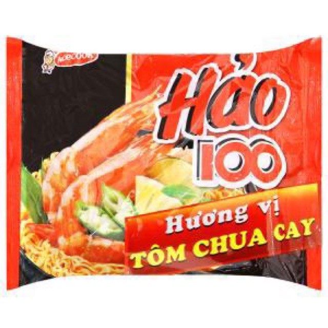 Mì Hảo 100 tôm chua cay gói 65g