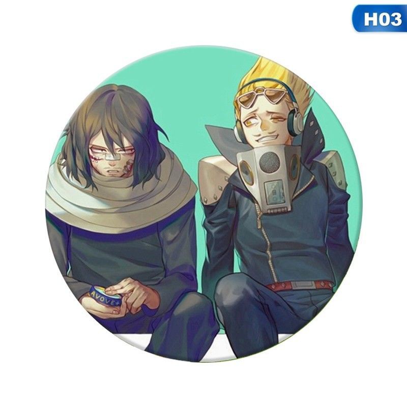 flowersqueen Huy hiệu cài áo hình nhân vật Anime My Hero Academia