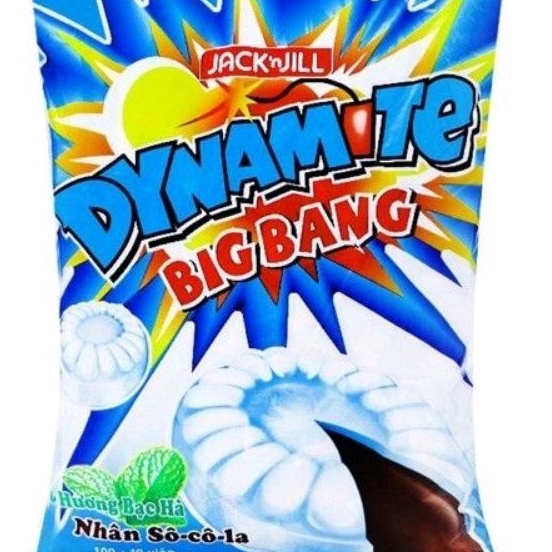 Kẹo Dynamite bigbang bạc hà nhân socola 330g
