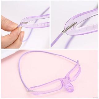 Reusable Eyebrow Drawing Shaping Templates Handheld Makeup Tools