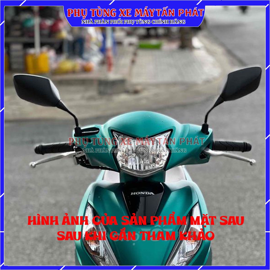 Gương Xe Máy Vision 2021-2023 Chính Hãng Honda Gắn Được Các Đời 2014-2015-2016-2017-2018-2019-2020-2021-2022