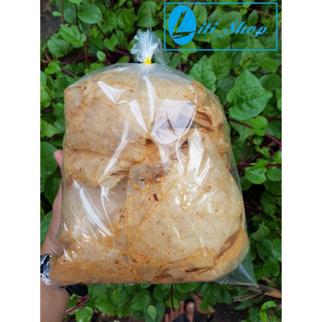 Bánh tráng trộn Muối nhuyễn-Tỏi phi