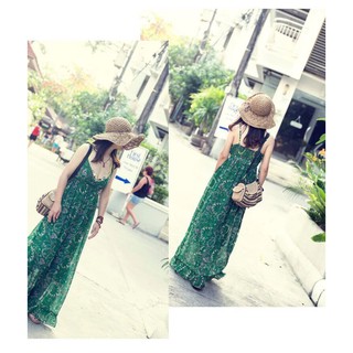 Mũ Cói đi biển style hàn