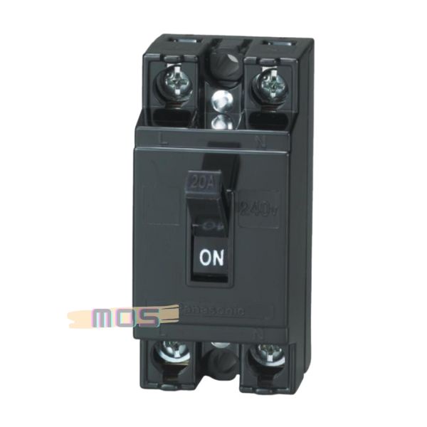 Bộ ngắt mạch an toàn Panasonic (CB Cóc) 6A-10A-15A-20A-30A-40A
