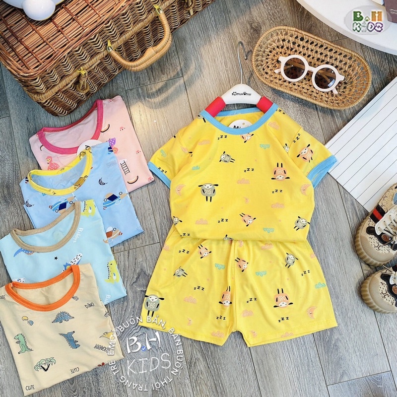 FLASH SALE bộ Kwoo thun lạnh cổ viền cao cấp mềm mát thấm hút mồ hôi