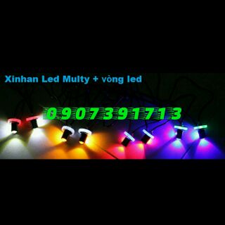 Xi nhan led multy + viền led