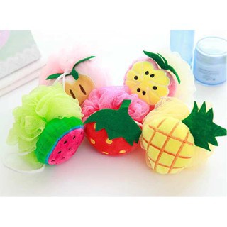 Bông Tắm Tạo Bọt Hình Trái Cây Đáng Yêu Hot