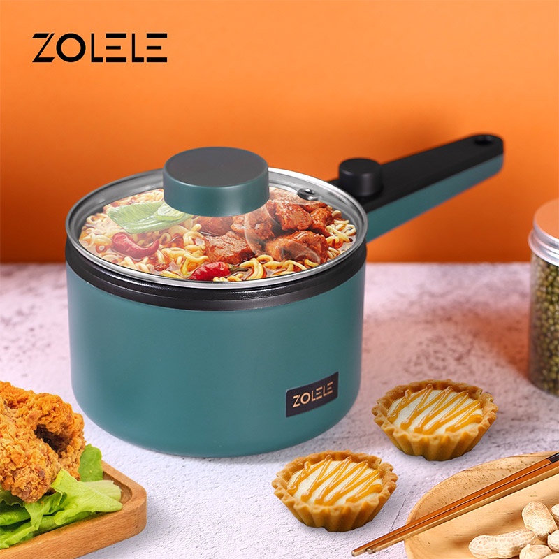 Nồi lẩu điện ZOLELE ZC001 1.2L đa năng mẫu mới 2022