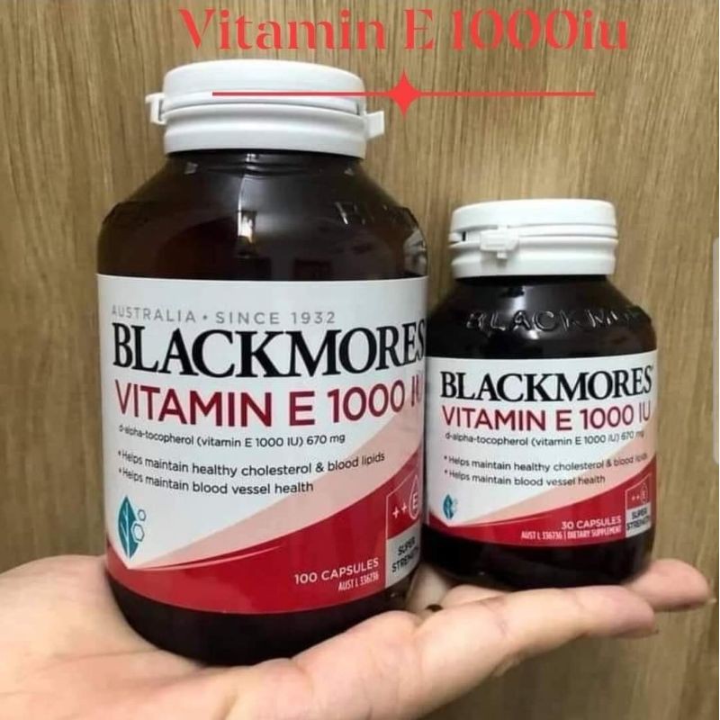 Blackmores Vitamin E 1000 IU