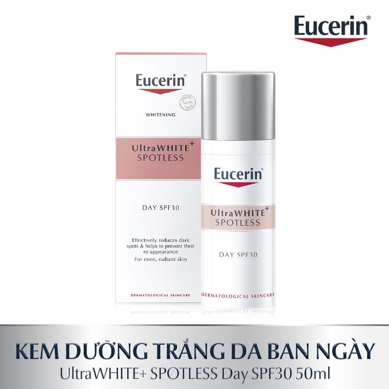 Eucerin Kem Dưỡng Sáng Da Ban Ngày Eucerin even skin Spotless+ Brightening Day SPF30 50ml