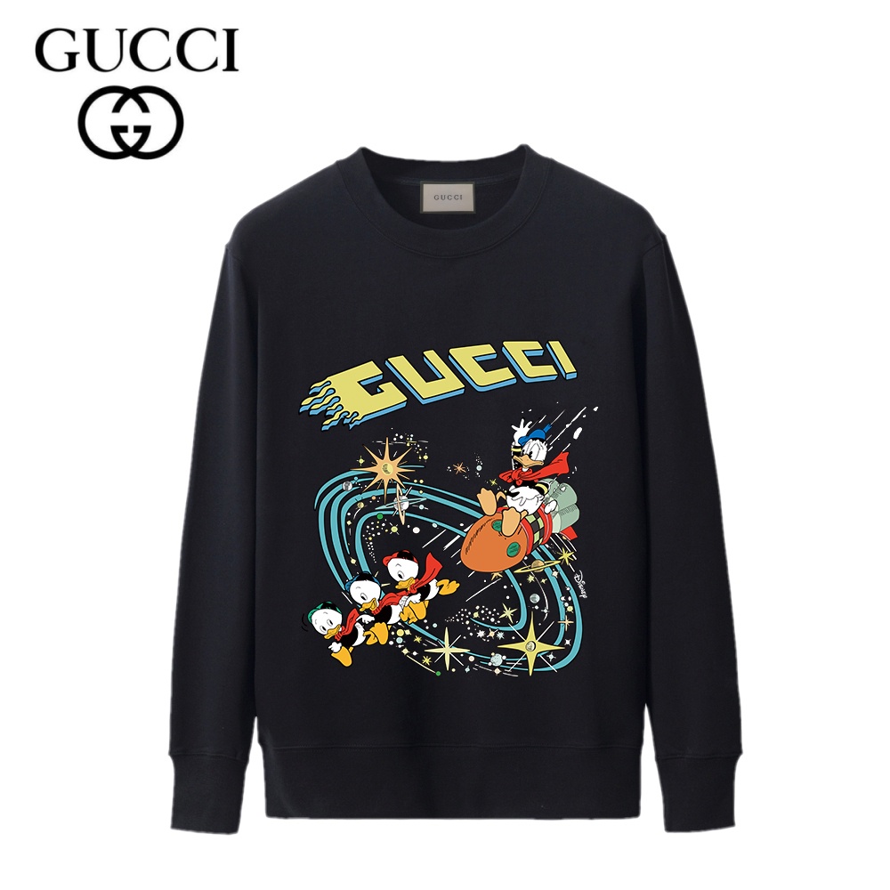 Áo Sweater Gucci Chất Liệu Cotton In Họa Tiết Thời Trang Cho Nam Nữ