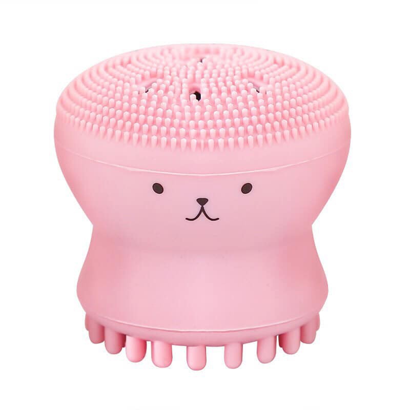 Cọ Rửa Mặt và Masage Bạch Tuộc