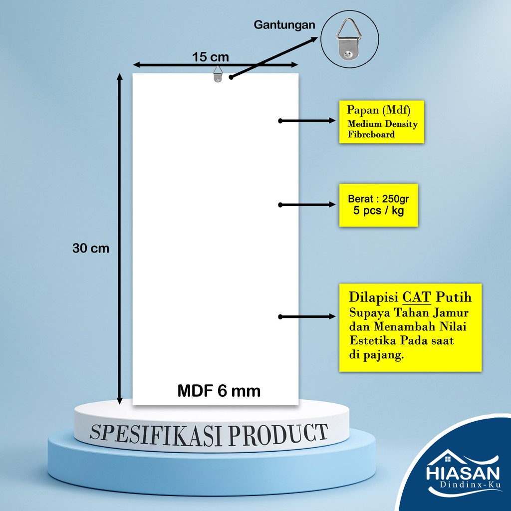 Tấm Áp Phích Treo Tường Bằng Gỗ Họa Tiết Hoa Lá Trang Trí Nhà Cửa Hdffl-8