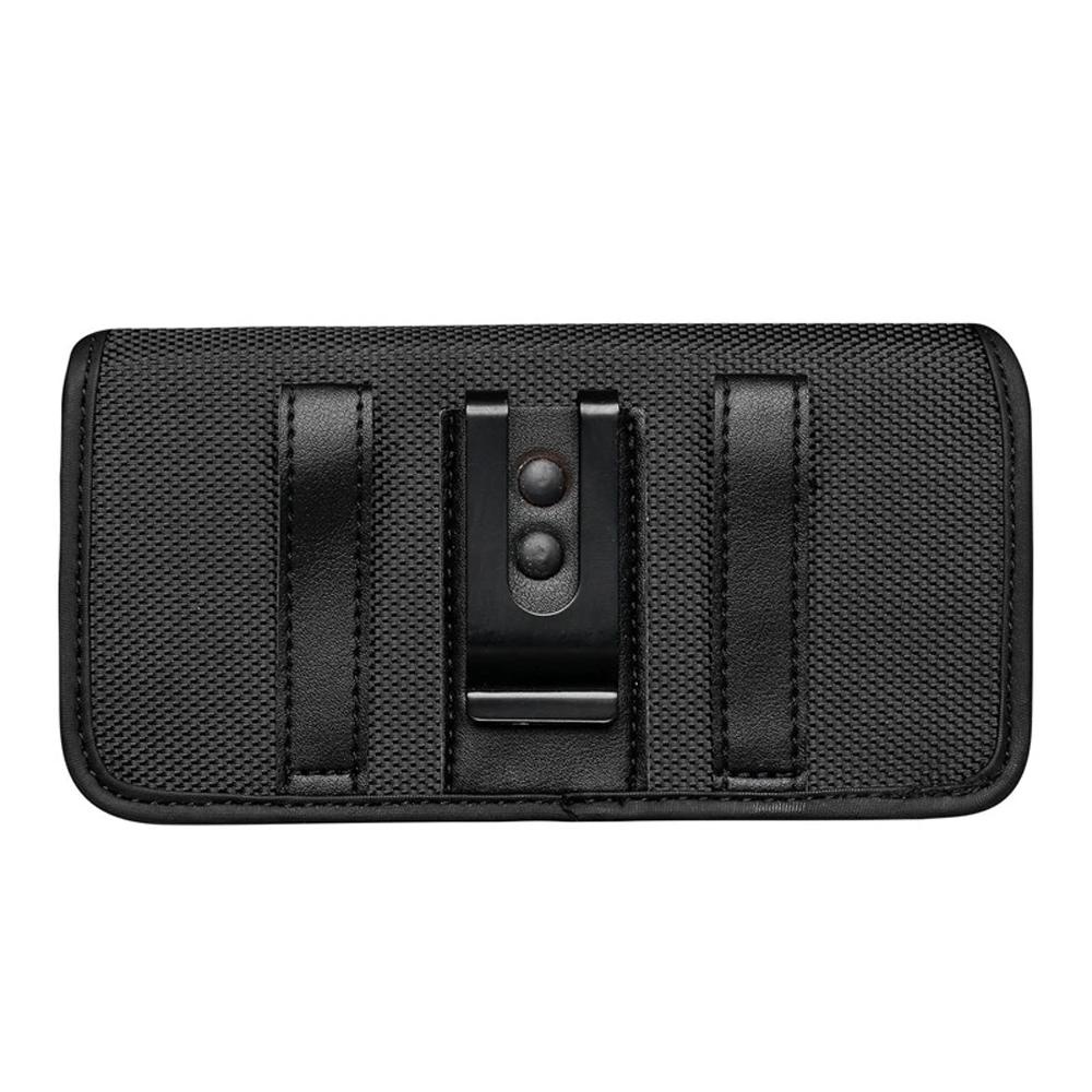 Ốp Điện Thoại Vải Oxford Dạng Ví Nắp Lật Đeo Hông Cho Samsung Phone 3.5-6.3inch