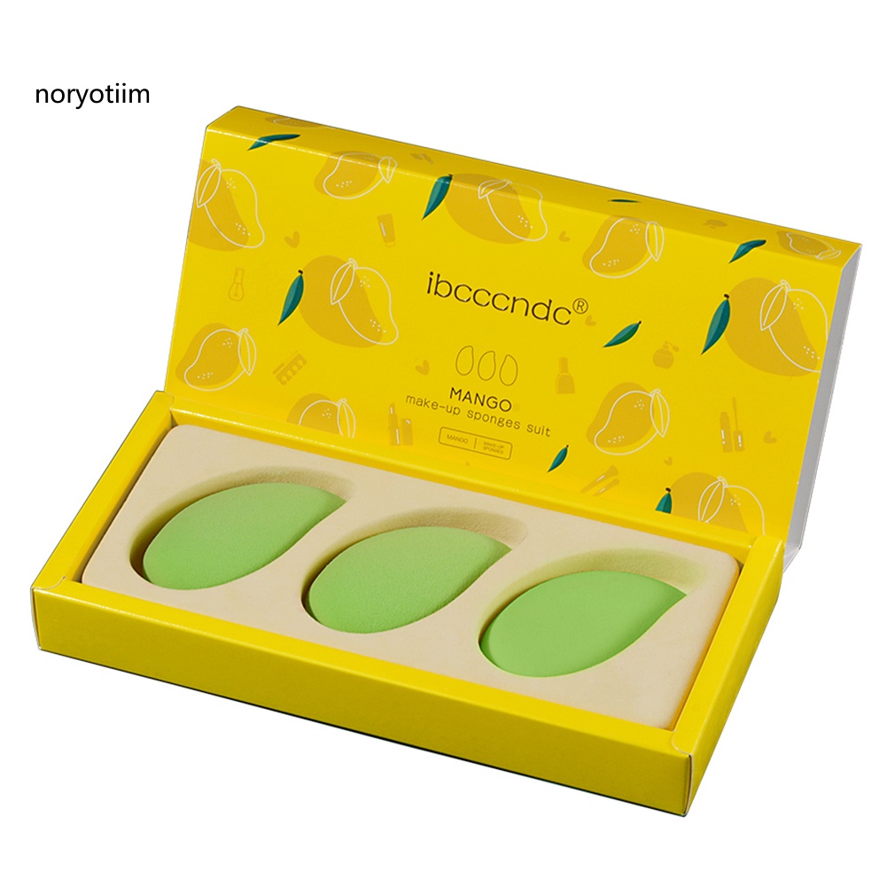 Set 3 mút trang điểm hình quả xoài độc đáo
 | BigBuy360 - bigbuy360.vn