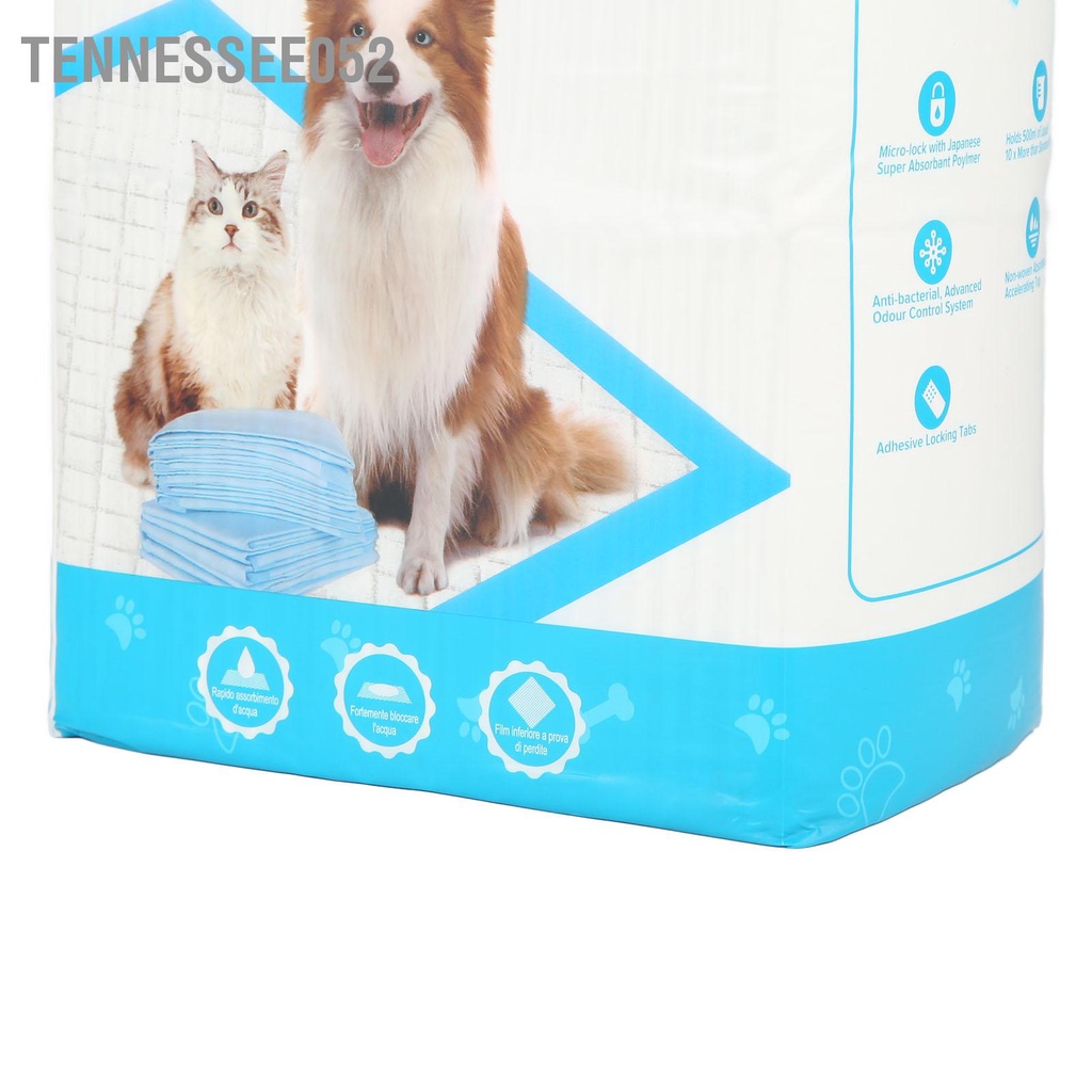 Tennessee052 Tấm lót thay đổi vật nuôi dùng một lần thấm hút nhanh Rò rỉ miễn phí tấm cho dành Chó mèo Mèo Thỏ