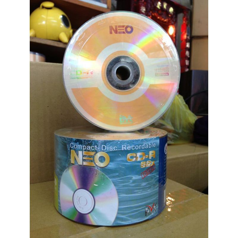 Đĩa Trắng CD-R Neo Đức Việt 700Mb ( 2 Cọc 100 Đĩa )