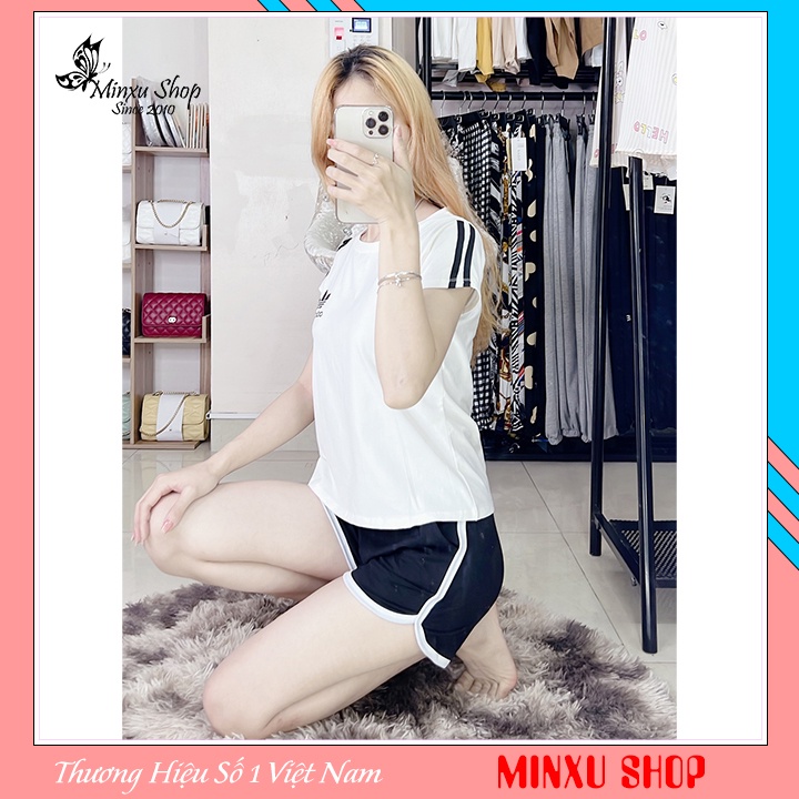 Bộ Ngủ Bộ Mặc Nhà Quần Đùi Dáng THỂ THAO - ĐỘC LẠ - Trẻ Trung, Cá Tính mã AC