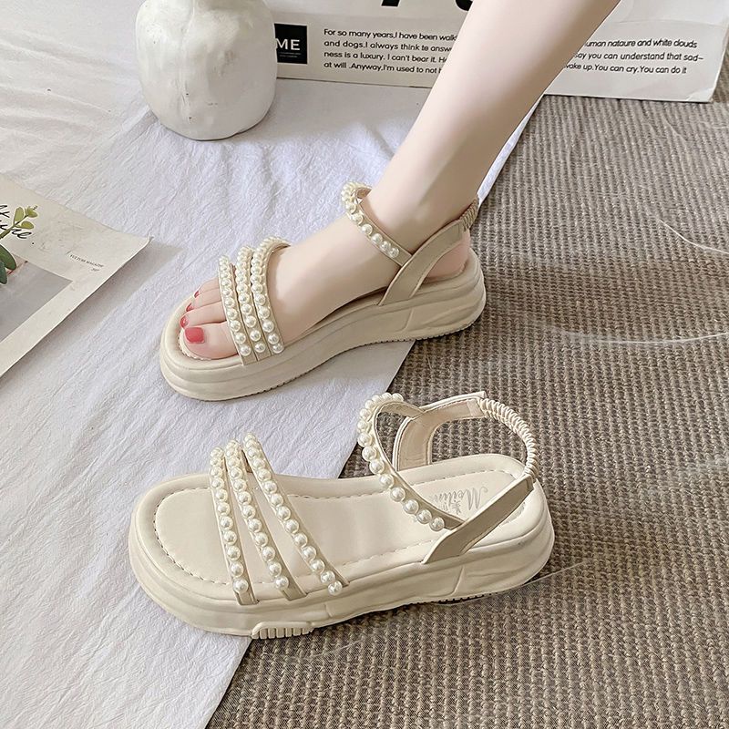 Sandal Đế Dày Thời Trang Mùa Hè Mới Cho Nữ