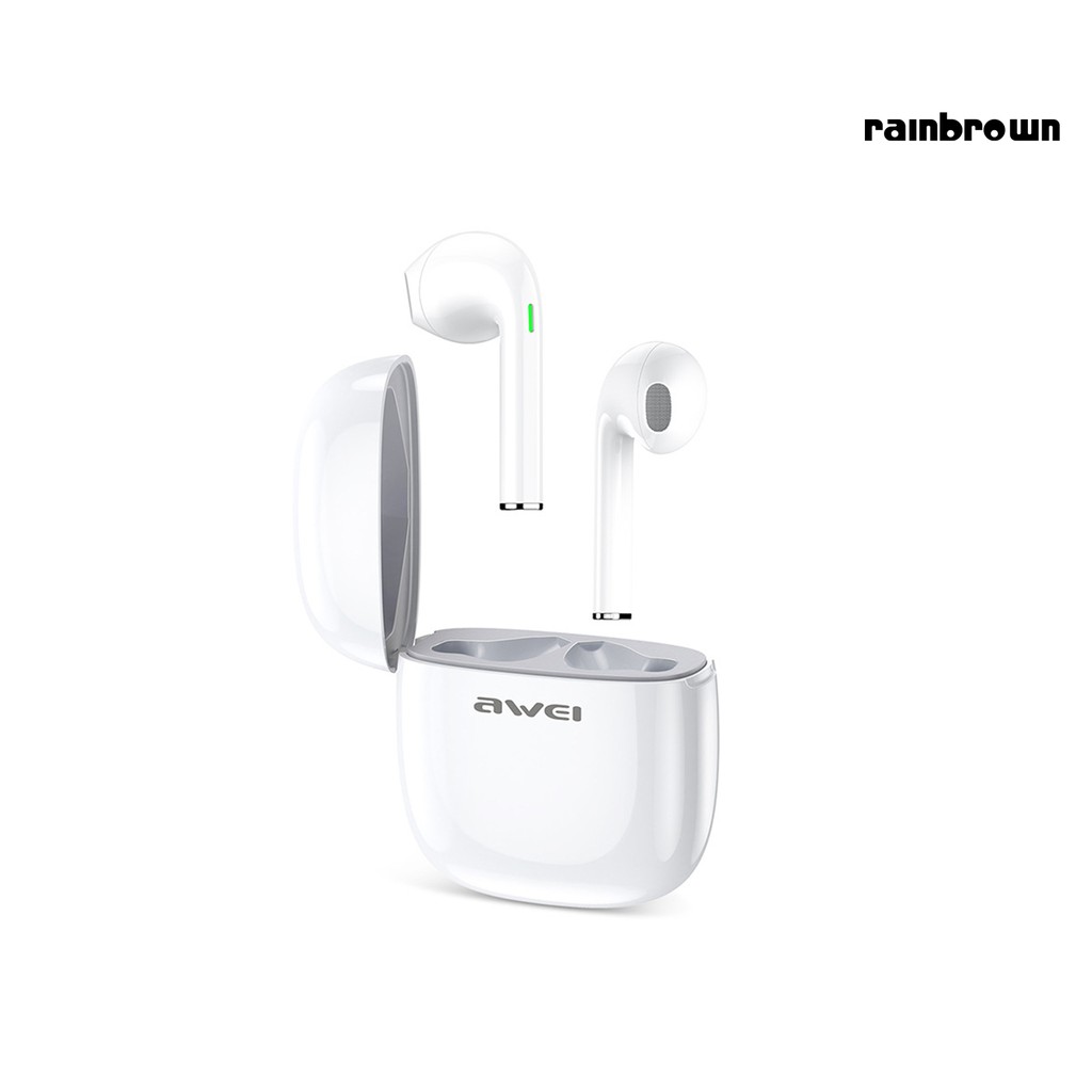 Tai nghe Bluetooth TWS âm thanh nổi chống nước không dây V5.0 cho iPhone Xiaomi Huawei