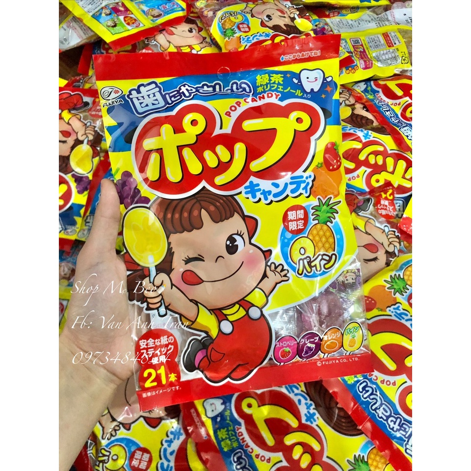 Kẹo mút Pop Candy nhật cho bé -không gây sâu răng