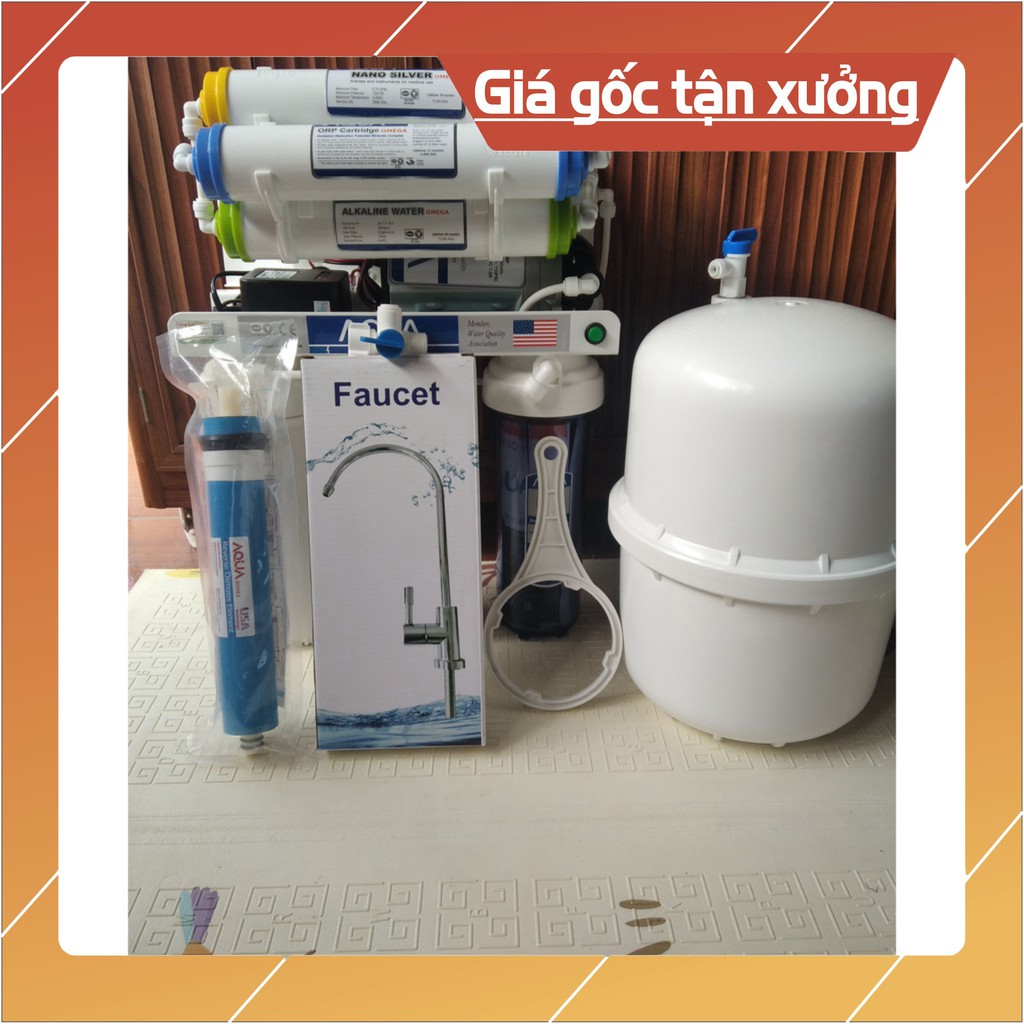 Máy lọc nước AQUA 8 9 10 cấp lọc không vỏ tủ