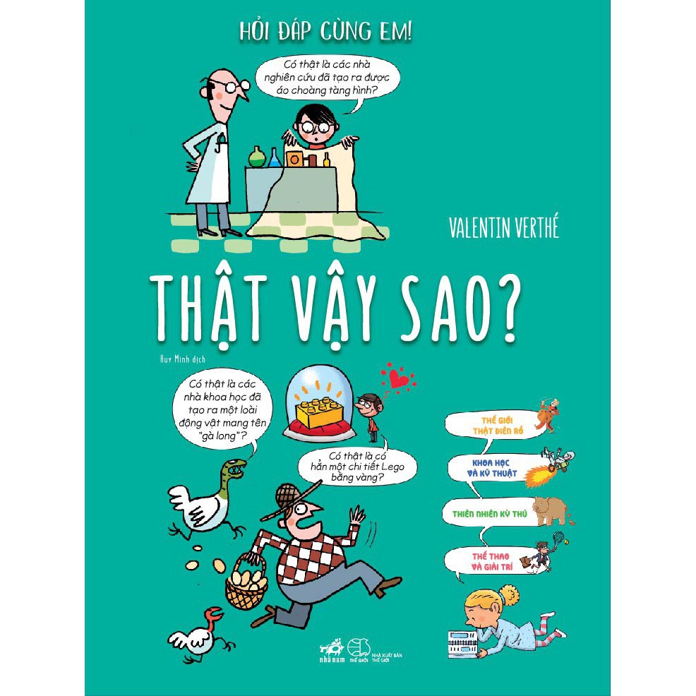 Sách - Hỏi đáp cùng em - Thật vậy sao?