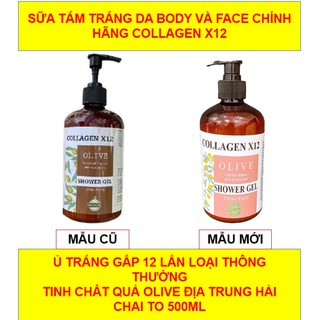 sữa tắm truyền trắng collagen x12 - có check mã vạch