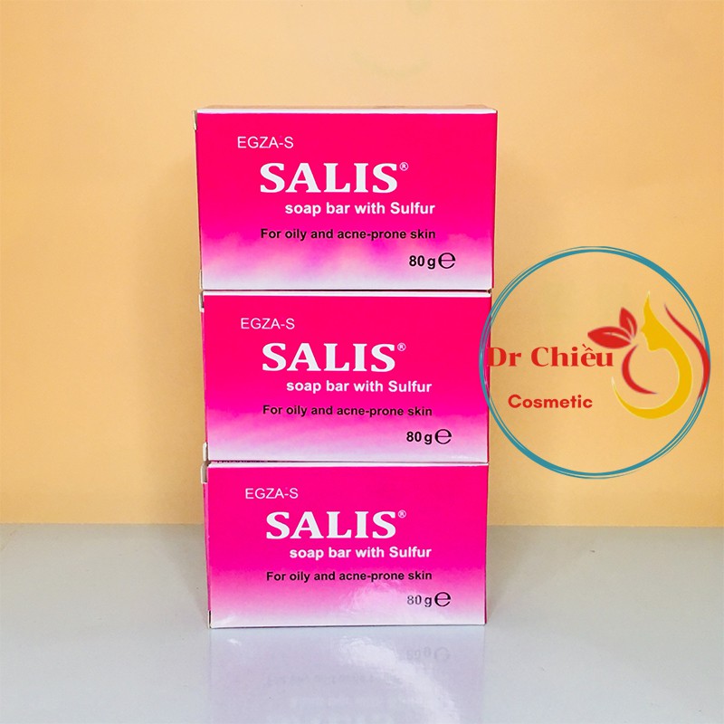 ⚜️CHÍNH HÃNG⚜️ Xà phòng ngừa mụn lưng SALIS SOAP B⚜️ ngừa mụn lưng SALIS BAR