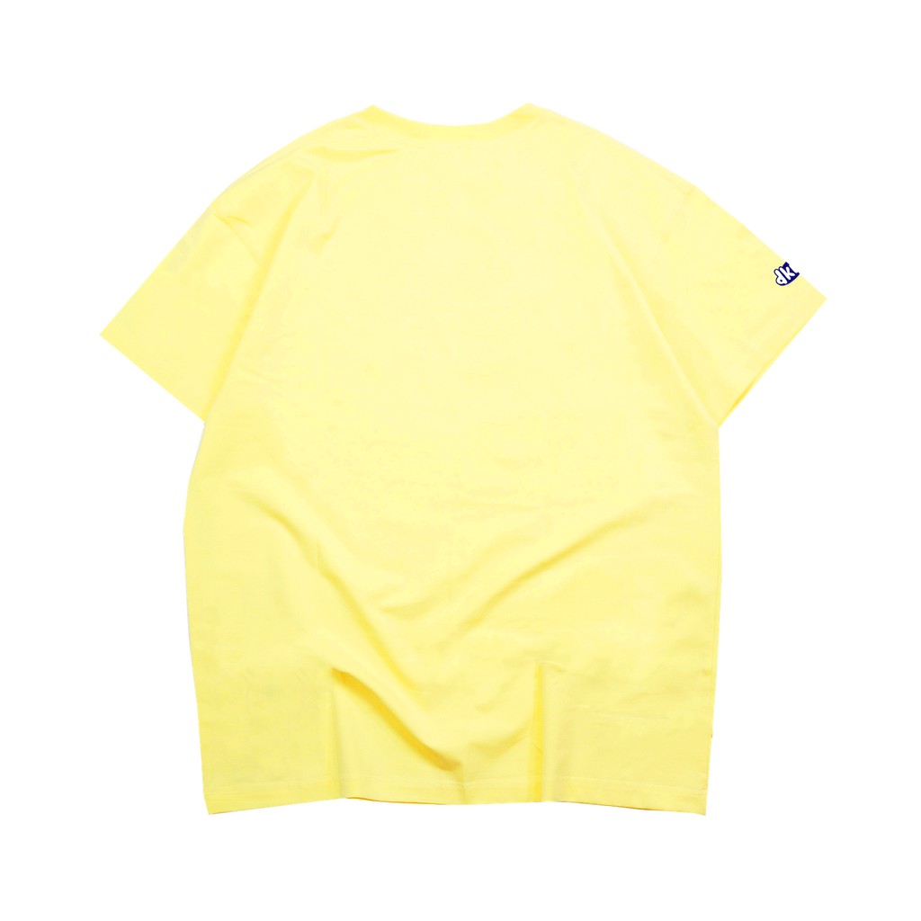 [Hình thật/Có sẵn] DKMV Áo thun Basic màu vàng đậm | DKMV Yellow Basic Tee