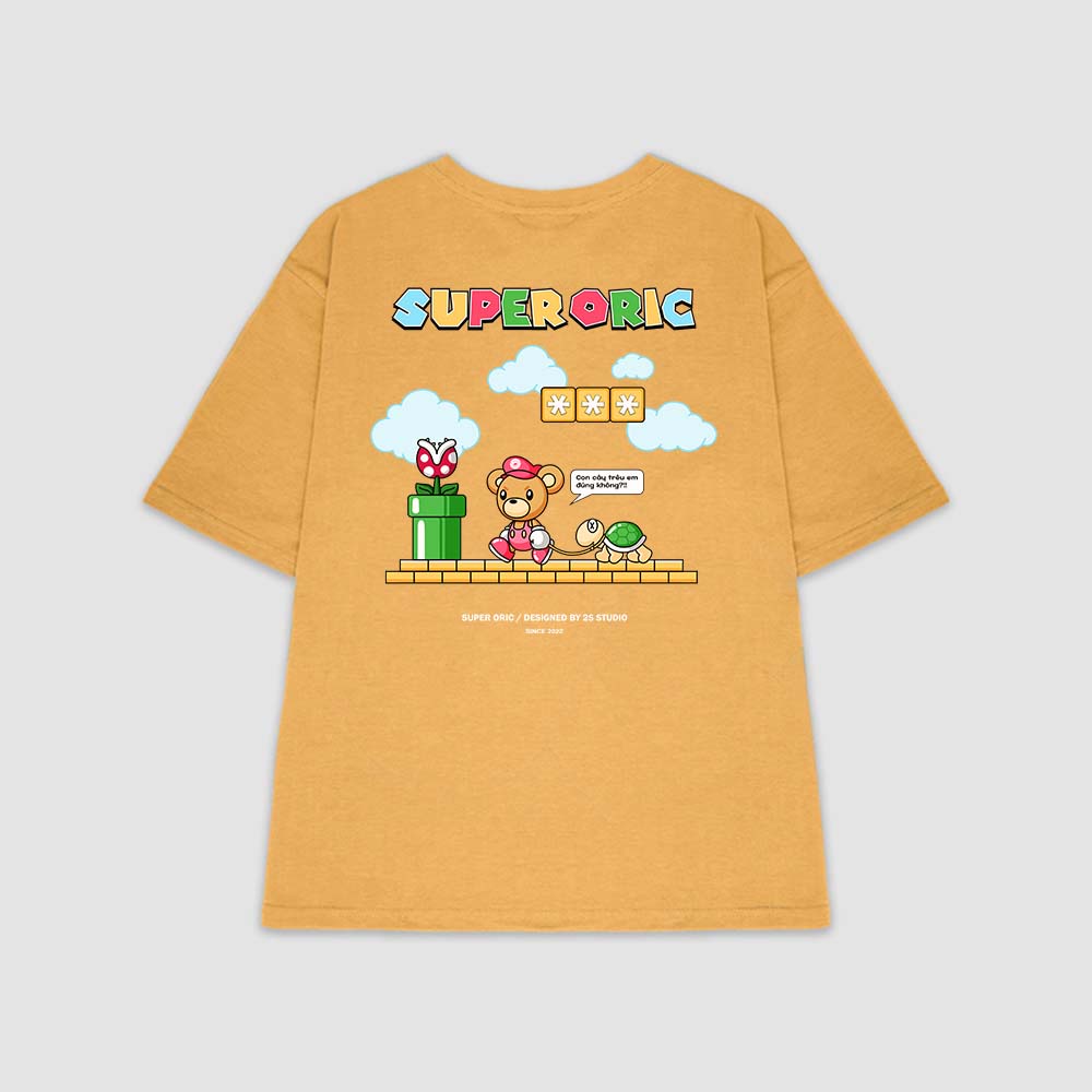 Áo Unisex Nam Nữ Tay Lỡ Form Rộng Hàn Quốc 2S Official, Áo Thun Nam Oversize Cotton In Hình SG67