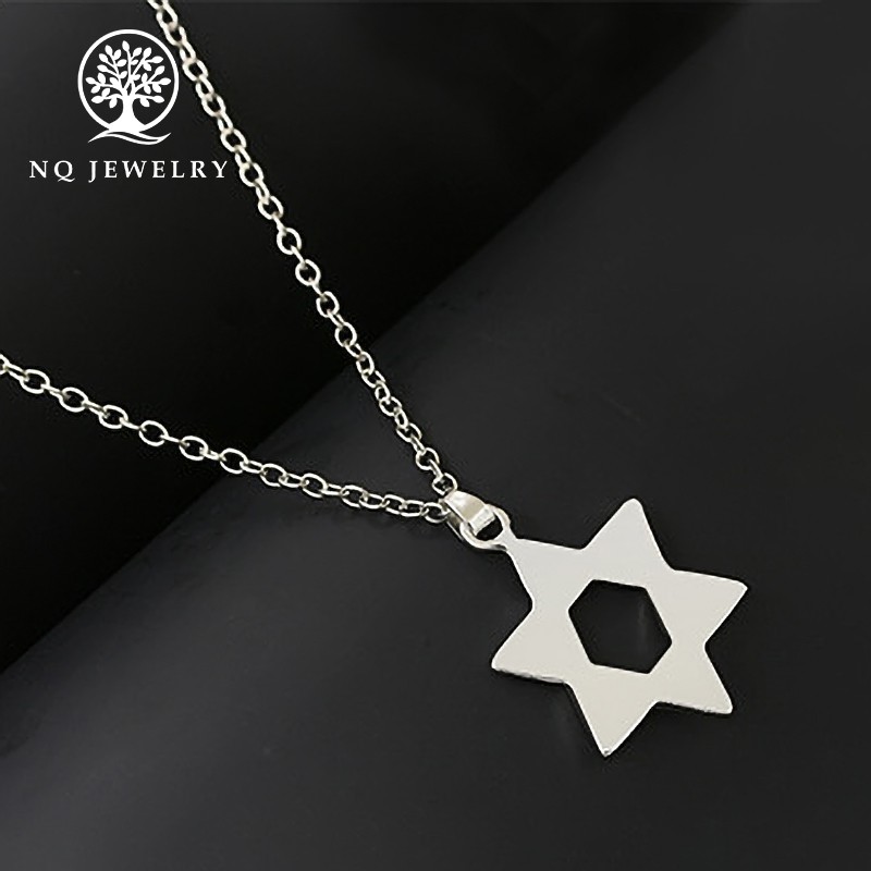 Dây Chuyền Nam Ngôi Sao 6 Cánh Titanum Cao Cấp - NQ Jewelry