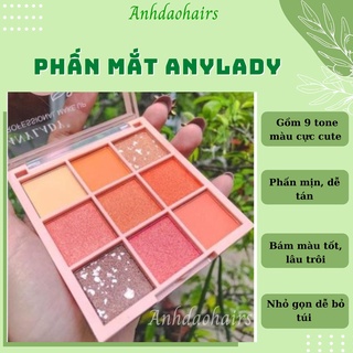Phấn mắt Anylady trái đào 9 ô