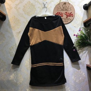 Váy Suông Nỉ Bông ( kèm ảnh thật )