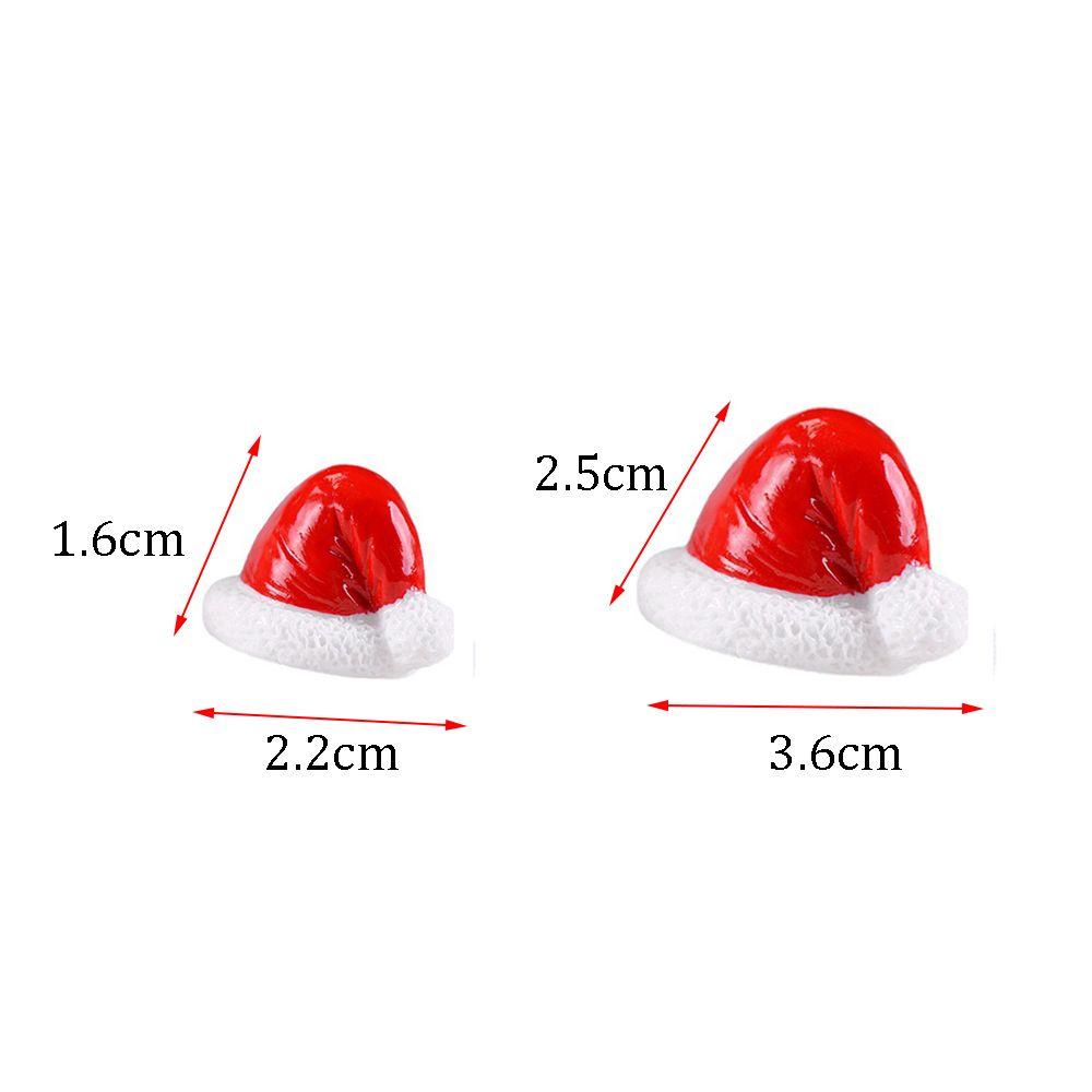 Mũ Giả Bằng Nhựa Resin Dễ Thương Trang Trí Giáng Sinh