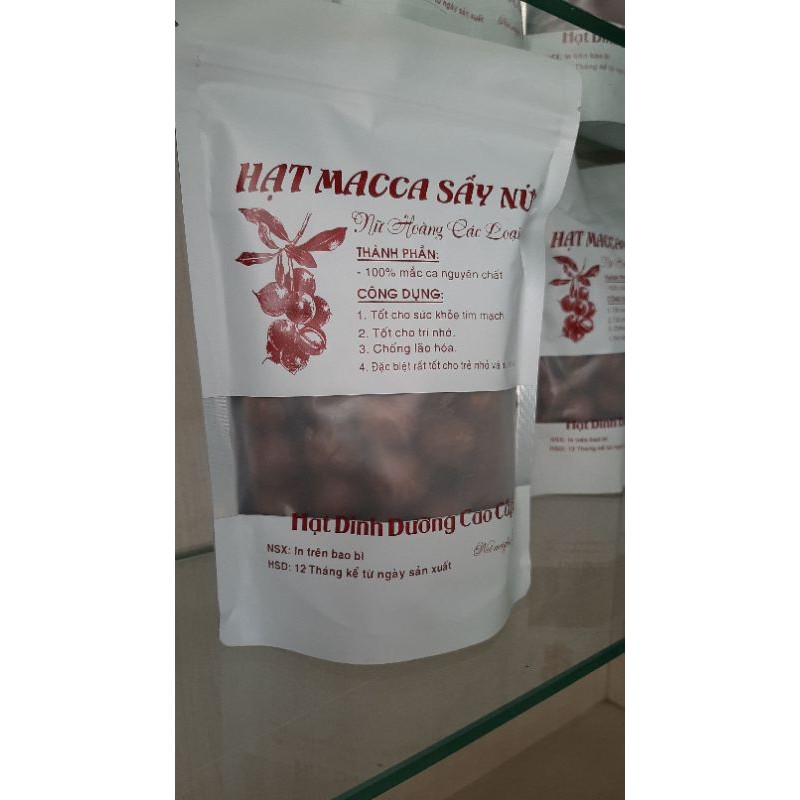 Mắc ca sấy nứt Đắc Lắc túi 500g, loại 1 giá 130k