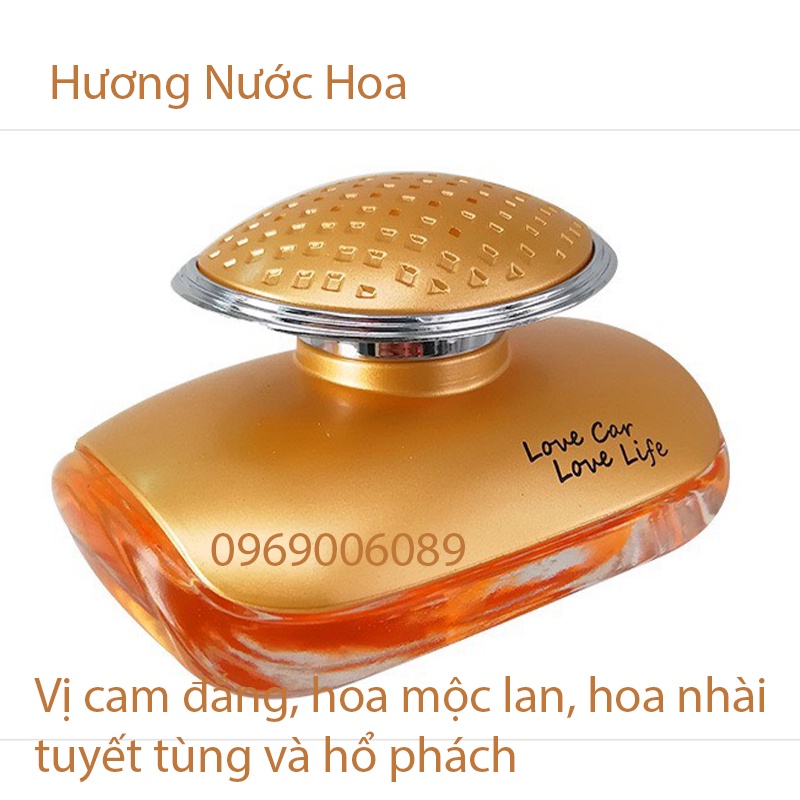 Nước Hoa Ô tô/ xe hơi LOVE CAR Perfume thơm mát