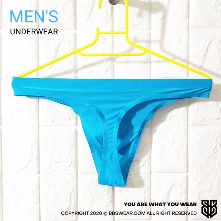 Quần lọt khe nam BBS WEAR lụa lạnh không đường may - Quần lót nam sexy gợi cảm không viền thoải mái ngày hè