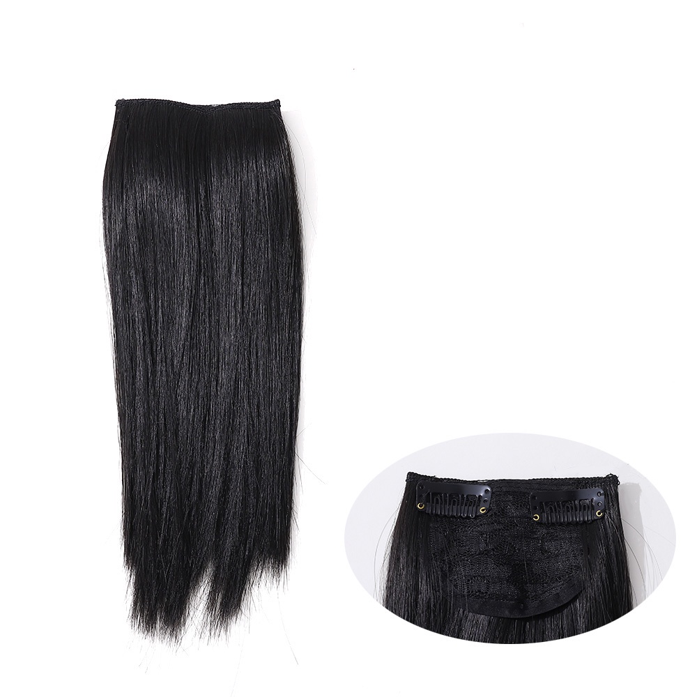 Lọn tóc giả tự nhiên hợp thời trang cho nữ 25cm tóc giả mái bên tóc nối