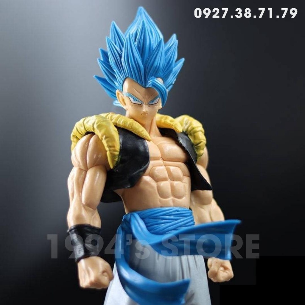 Mô hình Dragon Ball Gogeta cao 32cm cực ngầu, cực chi tiết, mô hình 7 viên ngọc rồng Vegeta x Goku, Gogeta SSJ Blue SSJ2