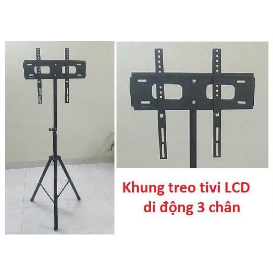 Giá treo tivi 3 chân đứng 32 - 55 inch - Xoay 360 độ