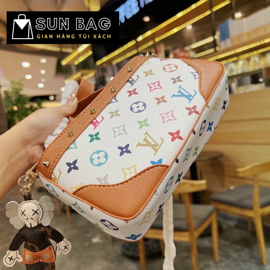 Túi xách nữ đeo chéo, đeo vai, túi cnk đi chơi, đi học, da đẹp, thời trang cao cấp size 22cm SB262