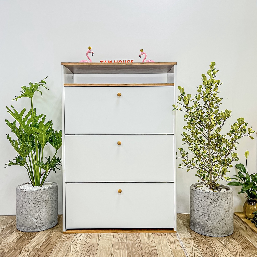 Tủ giày thông minh 3 tầng thiết kế hiện đại Tâm House HX-SC137