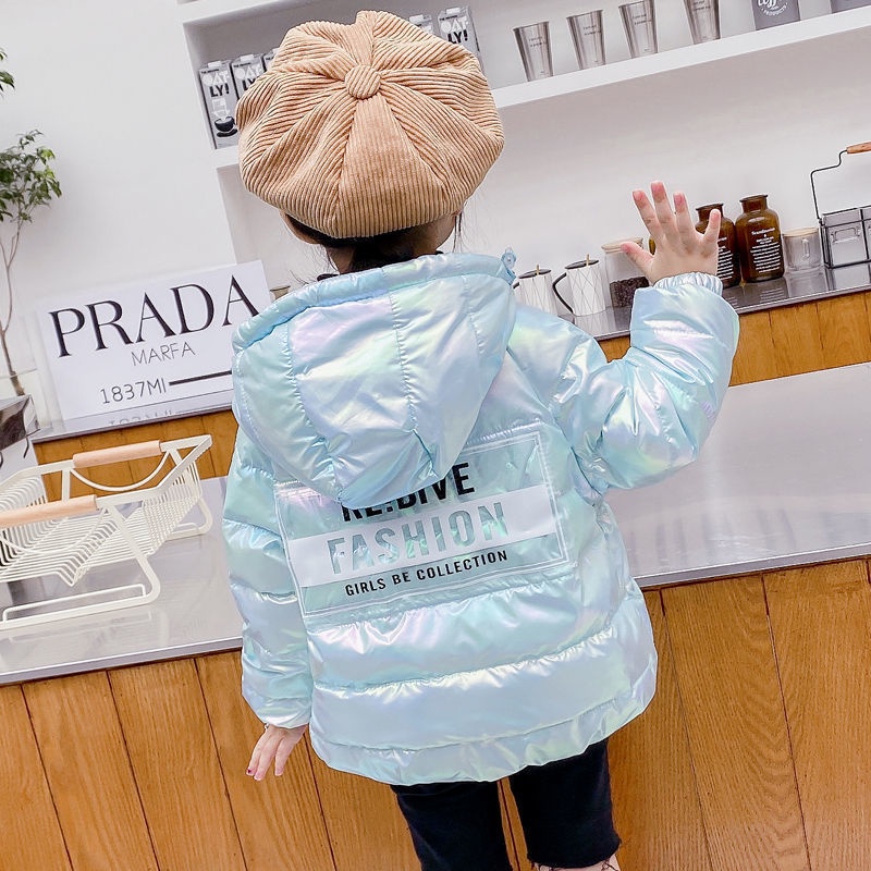 ✻Áo Khoác Cotton Xinh Xắn Dành Cho Bé✻Áo Khoác Phao Có Nón Nhiều Màu Sắc Phong Cách Thu Đông Mới Cho Trẻ Em