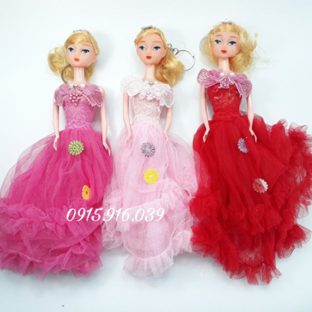 Móc Khóa Búp Bê Công Chúa, Móc khóa búp bê baby xinh xắn, tiện lợi