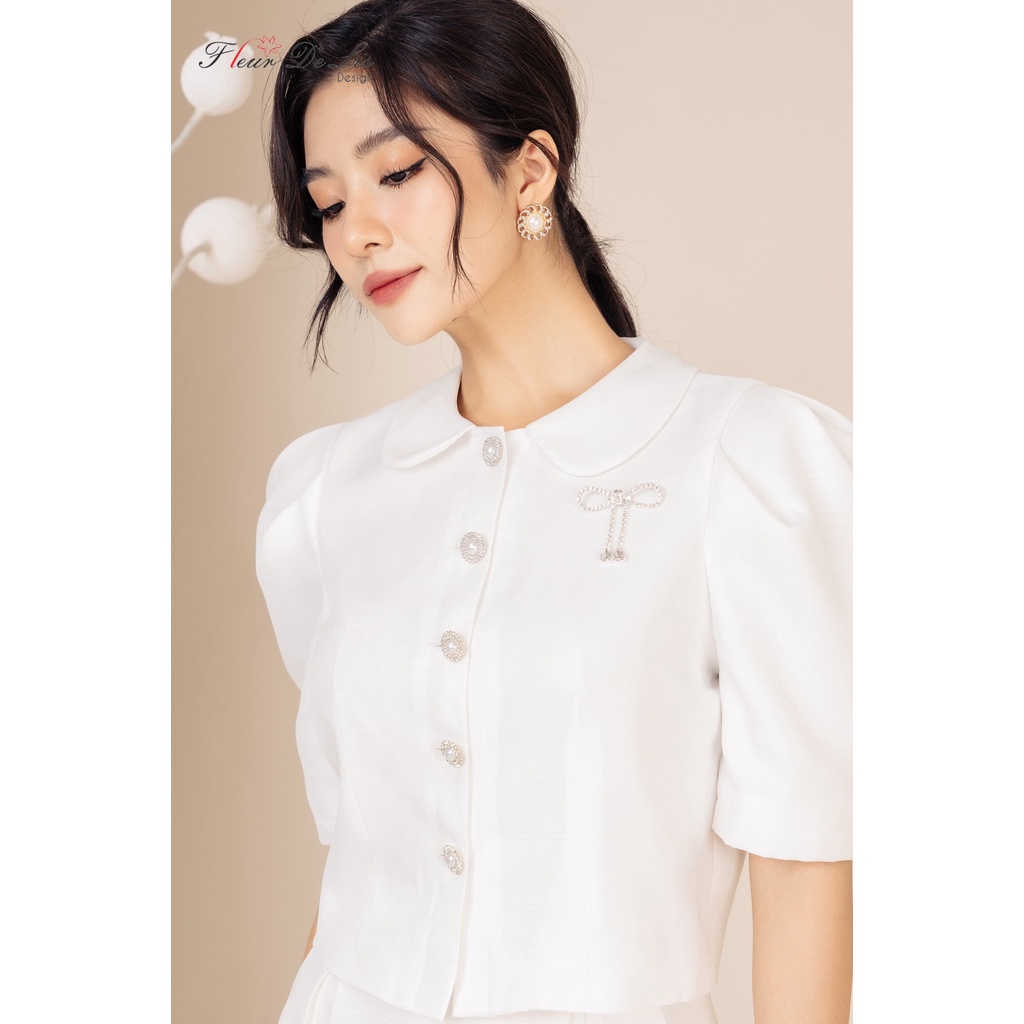 Vải tweed mỏng Form Đứng Dáng Sang Trọng Fiona Set